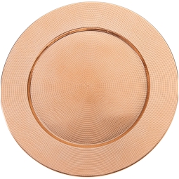 SOTTOPIATTO D40CM ORO    ROSA