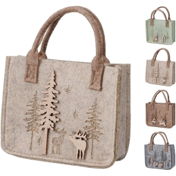 BORSA FELTRO 15X9H15CM   SOGGETTI ASSORTITI