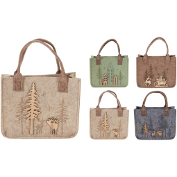 BORSA FELTRO 30CM SOGGETTI ASSORTITI