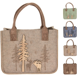 BORSA FELTRO 40CM SOGGETTI ASSORTITI
