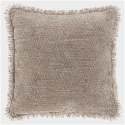 CUSCINO 45X45CM ROSA ANTICO FELPATO