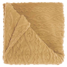 COPERTA 150X200CM FLOCCATA ZAFFERANO