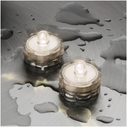 T-LIGHT 2PZ LED CALDO    D3H2,5CM SUBACQUEO