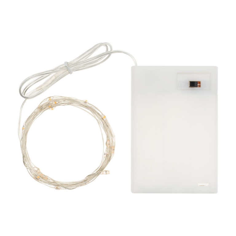 LUMINARIA MICROLED 20L CALDO L1,9MT BATTERIA 3