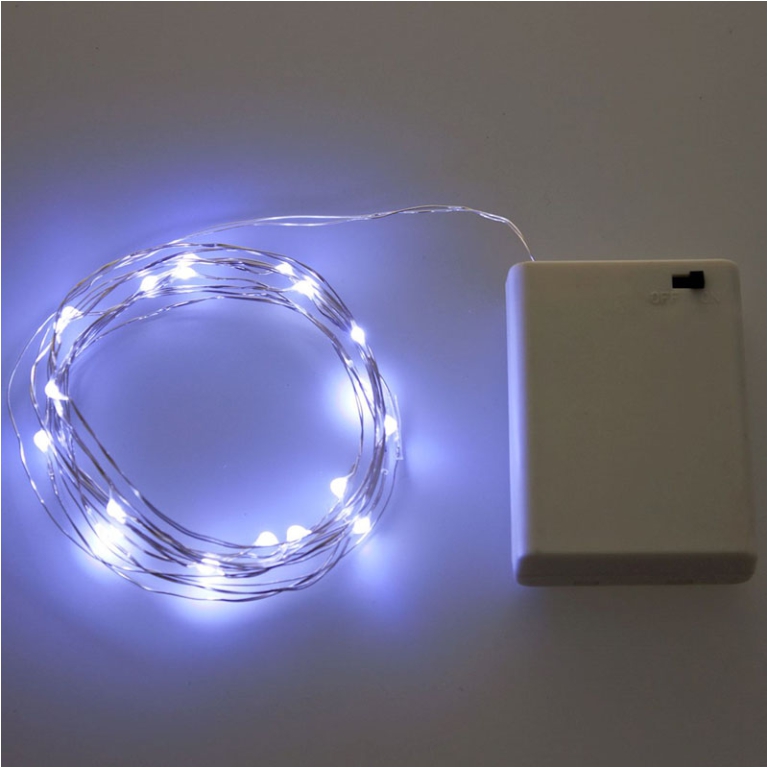 LUMINARIA MICROLED 20L FREDDO L1,9MT BATTERIA 3