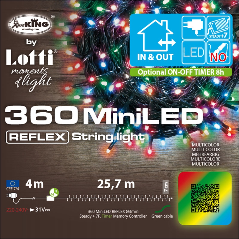 LUMINARIA 360 LED 25,7MT MULTICOLOR ESTERNO 3