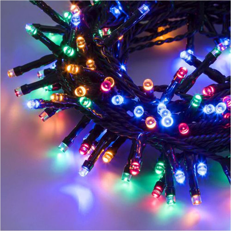 LUMINARIA 600 LED 24,5MT MULTICOLORE VERDE ESTERNO