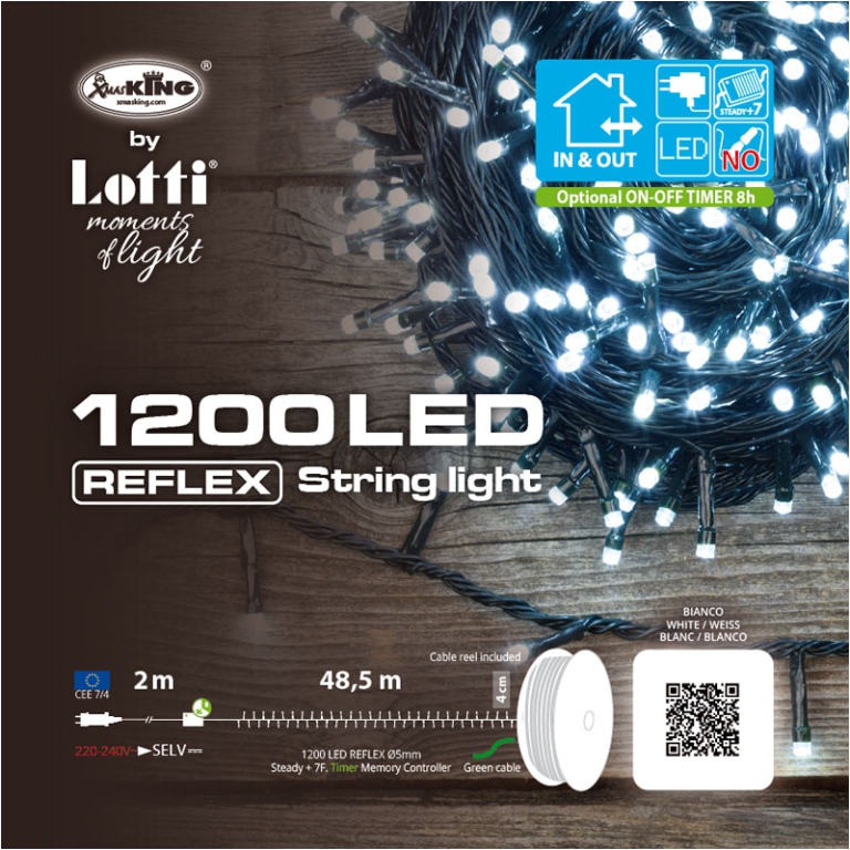 LUMINARIA 1200 LED 48,5MT BIANCO FREDDO ESTERNO 3