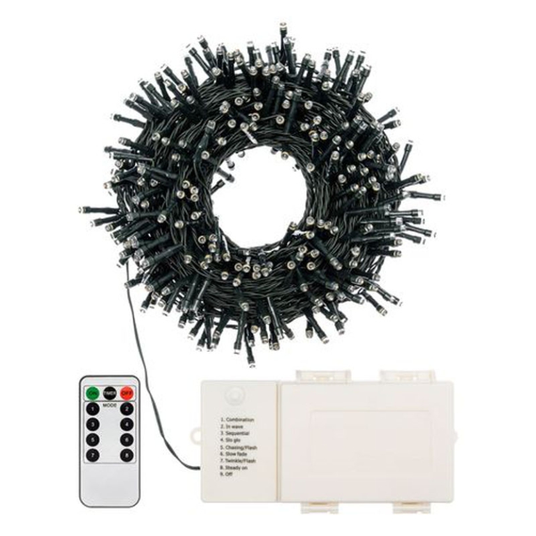 LUMINARIA 500 LED 20MT MULTICOLORE BATTERIA 2
