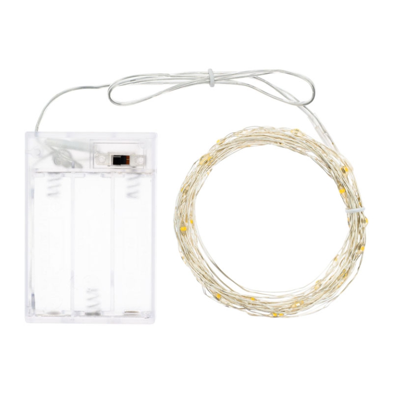 LUMINARIA MICROLED 40L   CALDO 4MT BATTERIA 2