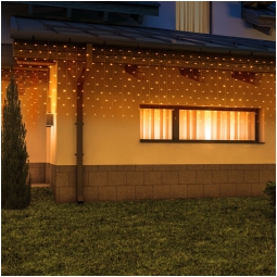 LUMINARIA 500 LED 5MT    H1MT BIANCO CALDO TENDA