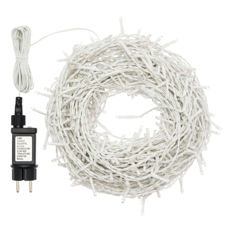 LUMINARIA 500 LED 5MT    H1MT BIANCO CALDO TENDA 3