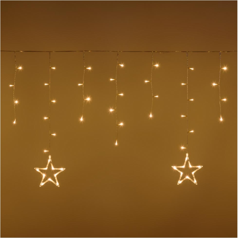 LUMINARIA 150 LED 4MT BIANCO CALDO TENDA STELLE