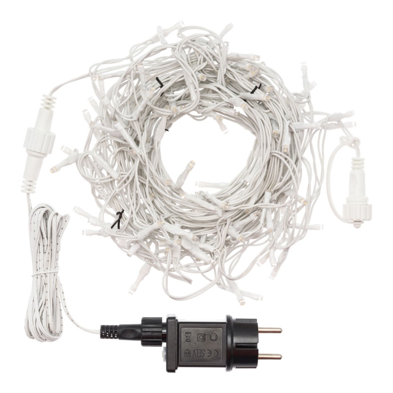 LUMINARIA 115 LED 4MT BIANCO CALDO TENDA 2