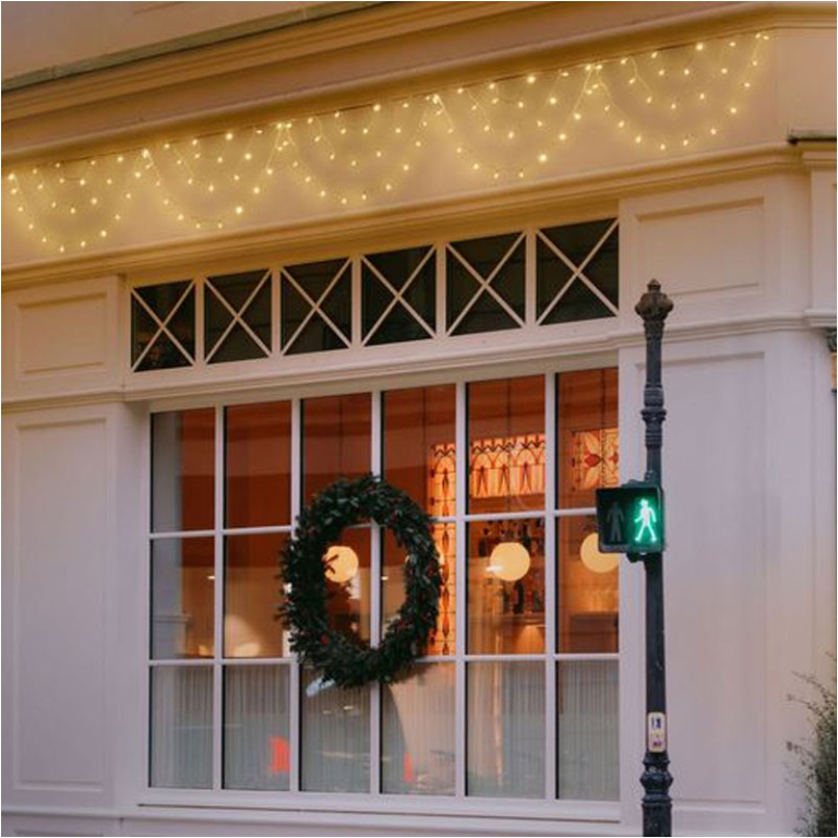 LUMINARIA 115 LED 4MT BIANCO CALDO TENDA 5