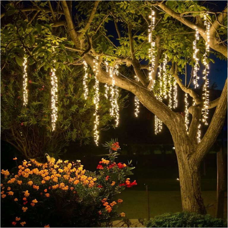 NASTRI LUMINOSI PENDENTI 13,5CM BIANCO CALDO 3