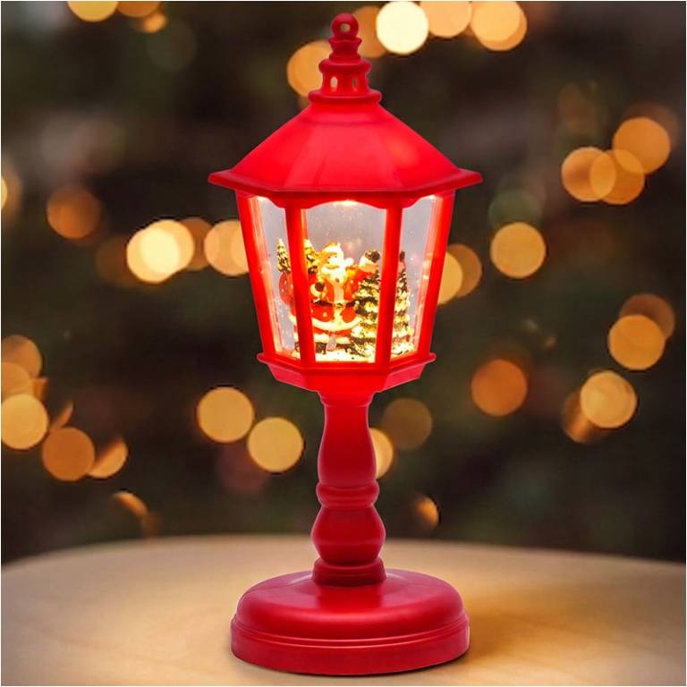 LAMPIONE LED H21CM ROSSO ROSSO