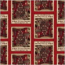 CARTA REGALO 70X100CM 10 FOGLI NATALE VINTAGE ROSSO