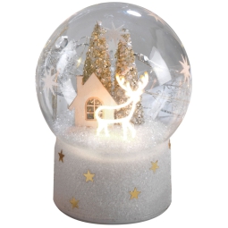 DECORO SFERA LED D15CM   CON BASE GIREVOLE