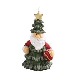 CANDELA BABBO NATALE     H12CM