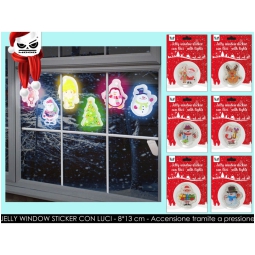 APPLICAZIONE FINESTRA CONLUCE 8X13CM SOGGETTI ASSORTITI