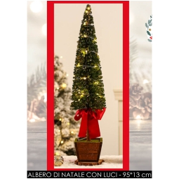 ALBERO XMAS LUCI INTEGRA TE 95X13CM