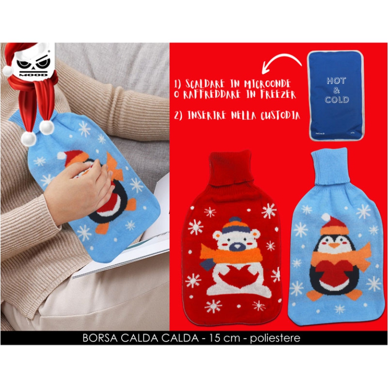 BORSA CALDO FREDDO CON   COPERTURA 24X15CM