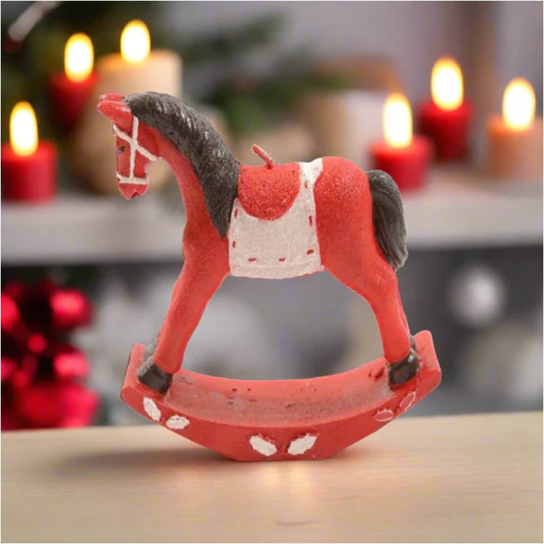 CANDELA CAVALLO 15X4H13CM 2