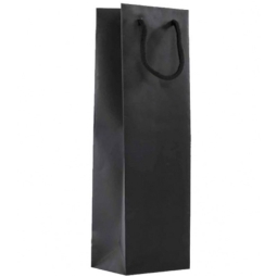 SHOPPER BOTTIGLIA 12X9H39CM LUX NERO