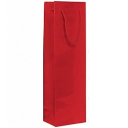 SHOPPER BOTTIGLIA 12X9H39CM LUX ROSSO