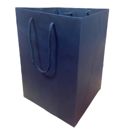 SHOPPER PANETTONE 24X24H35CM LUX BLU NOTTE