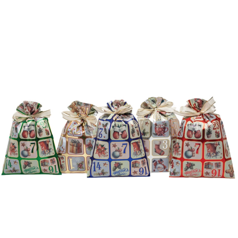 BUSTE CELLO 35X50CM 50PZ ADVENT ASSORTIMENTO