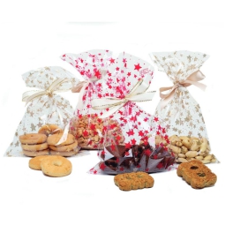 BUSTE CELLO 20X32CM 100PZ STARRY TRASPARENTE ASSORTITI