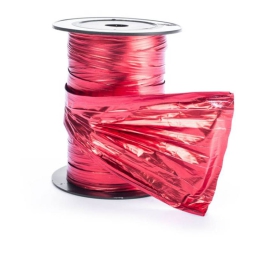 NASTRO POLISILK CARTA METAL 125MMX50MT ROSSO