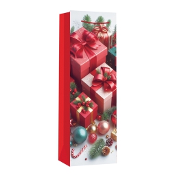 SHOPPER 12,7X11,3H33CM NATALE LINE 210GR