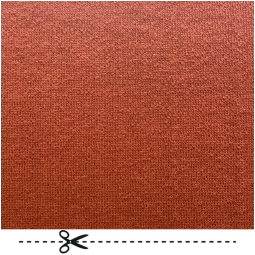 TAPPETO PAV.METROQ MATTONE 100X100CM TIMELESS