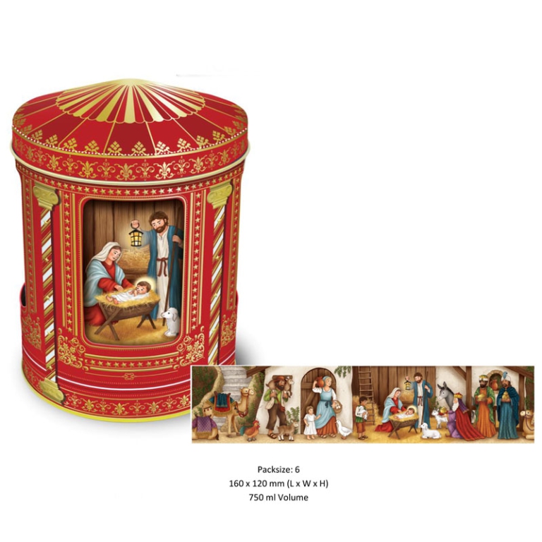 LATTA SANTA CLAUS CARILLON 200GR C/CIOCCOLATINI 2