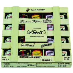 CASSETTINA LIQUORE 250GR CONFEZIONE REGALO
