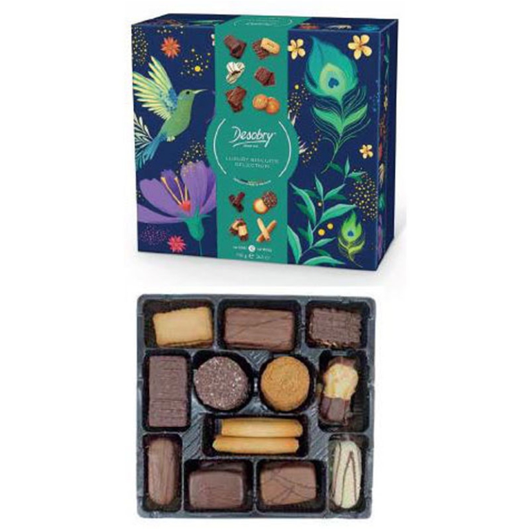 SCATOLA COLIBRI 750GR    BISCOTTI 23X22X8,5CM