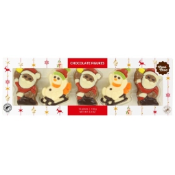 SCATOLA FINESTRA NATALE  150GR CIOCCOLATO AL LATTE