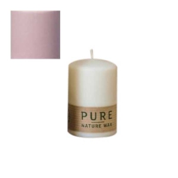 CANDELA SAFECANDLE 90/60  CERA NATURALE ROSA
