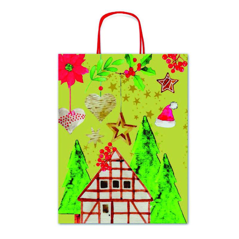SHOPPER 36X12H46CM MAN.RITORTA CHALET COLLECTION