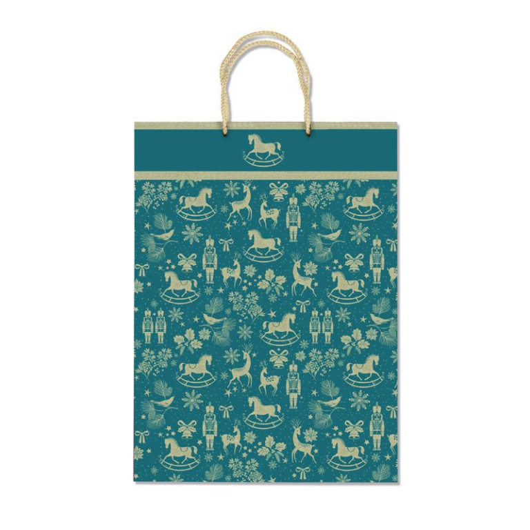 SHOPPER REX 20,5X26X11,5 MANICI RITORTI DIS.355H