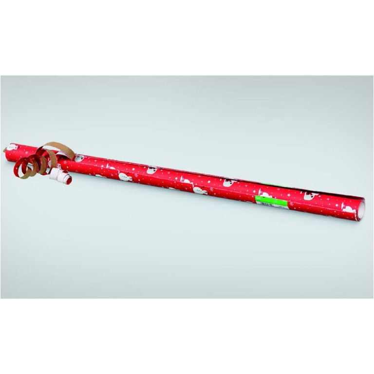 ROTOLO CARTA REGALO 70CMX2MT NATALE CON STRAPPO 2