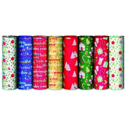 ROTOLO CARTA REGALO 70CMX2MT FANTASIA DI NATALE
