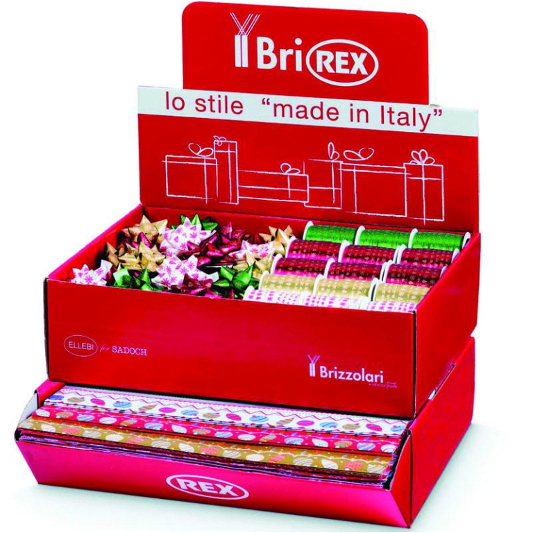 EXPO BANCO BRIREX DECORI NATALE 100FG+50ST+30ROCC.