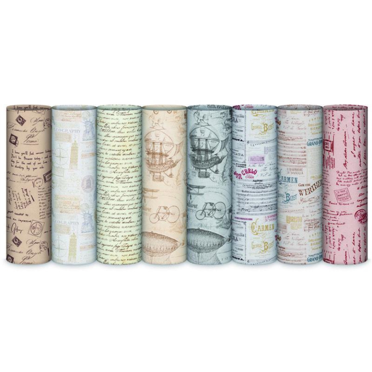 ROTOLO CARTA REGALO 70CMX2MT RETRO'