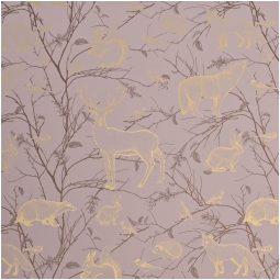 CARTA REGALO 70X100CM 10FG 2 LATI ROSA ANTICO ORO
