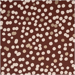 CARTA REGALO 70X100CM 10PZ MARRONE DECORO POIS
