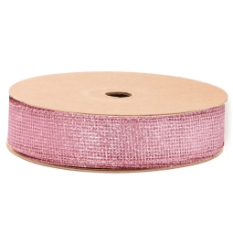 NASTRO RETE 25MMX20M FUCSIA BORDATO